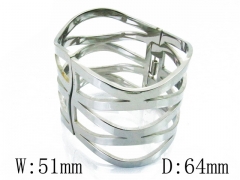 HY Wholesale Stainless Steel 316L Bangle-HY64B1418IVV