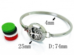 HY Wholesale 316L Stainless Steel Popular Bangle-HY64B1429IZZ