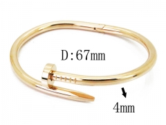 HY Wholesale 316L Stainless Steel Popular Bangle-HY64B1389HKR