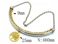 HY Wholesale Stainless Steel 316L Necklaces-HY64N0078HLY
