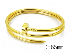 HY Wholesale 316L Stainless Steel Popular Bangle-HY64B1386IEE