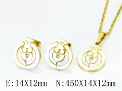 HY 316L Stainless Steel jewelry Bears Set-HY21S0191HMW