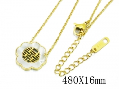 HY Wholesale Stainless Steel 316L Necklaces-HY32N0129HFF