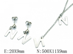 HY Wholesale 316 Stainless Steel Font jewelry Set-HY59S1606KLQ
