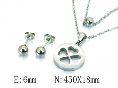 HY Wholesale 316L Stainless Steel Lover jewelry Set-HY91S0856OD