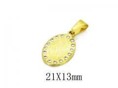 HY Wholesale 316L Stainless Steel Pendant-HY12P0943KD