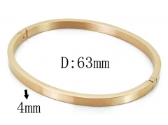 HY Wholesale 316L Stainless Steel Popular Bangle-HY59B0614OL