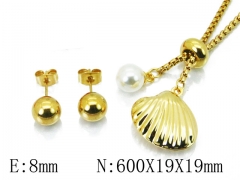 HY Stainless Steel jewelry Pearl Set-HY59S1532HXX