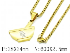HY Wholesale Stainless Steel 316L Necklaces-HY09N1019PD