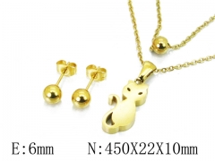 HY 316L Stainless Steel jewelry Animal Set-HY91S0830HWW