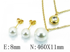 HY Stainless Steel jewelry Pearl Set-HY59S1510HCC