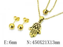 HY Wholesale 316L Stainless Steel jewelry Set-HY91S0848HUU
