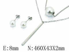 HY Stainless Steel jewelry Pearl Set-HY59S1513OL
