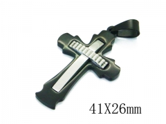 HY 316L Stainless Steel Cross Pendants-HY09P1095P5