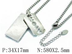 HY Wholesale Stainless Steel 316L Necklaces-HY09N1020HIG