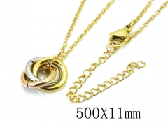 HY Wholesale Stainless Steel 316L Necklaces-HY59N0012LX