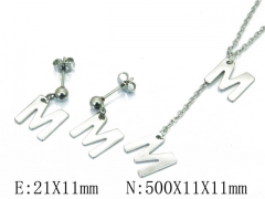 HY Wholesale 316 Stainless Steel Font jewelry Set-HY59S1607KLA