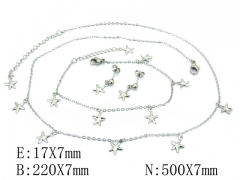 HY Wholesale 316L Stainless Steel jewelry Set-HY59S1481O5
