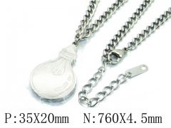 HY Wholesale Stainless Steel 316L Necklaces-HY09N1023HIS