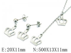 HY Wholesale 316L Stainless Steel jewelry Set-HY59S1555KLE
