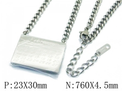 HY Wholesale Stainless Steel 316L Necklaces-HY09N1021HIF
