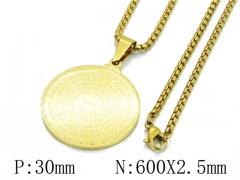 HY Wholesale Stainless Steel 316L Necklaces-HY09N1012HKV