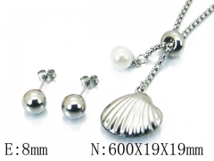 HY Stainless Steel jewelry Pearl Set-HY59S1533OZ
