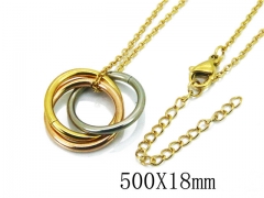 HY Wholesale Stainless Steel 316L Necklaces-HY59N0003LL