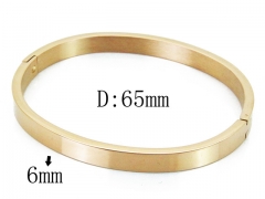 HY Wholesale 316L Stainless Steel Popular Bangle-HY59B0611PW