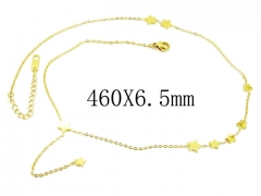 HY Wholesale Stainless Steel 316L Necklaces-HY32N0139HHD
