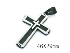 HY 316L Stainless Steel Cross Pendants-HY09P1088HGG