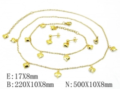 HY Wholesale 316L Stainless Steel Lover jewelry Set-HY59S1494HHZ