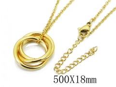 HY Wholesale Stainless Steel 316L Necklaces-HY59N0004LL