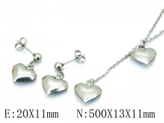 HY Wholesale 316L Stainless Steel Lover jewelry Set-HY59S1567LL