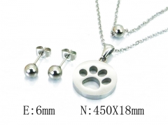 HY Wholesale 316L Stainless Steel jewelry Set-HY91S0855OF