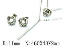 HY Wholesale 316L Stainless Steel jewelry Set-HY59S1515O5