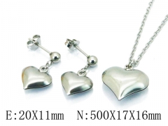 HY Wholesale 316L Stainless Steel Lover jewelry Set-HY59S1539KE