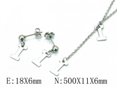 HY Wholesale 316 Stainless Steel Font jewelry Set-HY59S1611KLZ