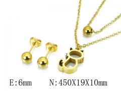 HY 316L Stainless Steel jewelry Animal Set-HY91S0839HBB