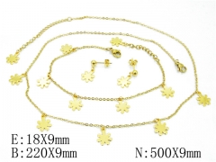 HY Wholesale 316L Stainless Steel jewelry Set-HY59S1495HUU
