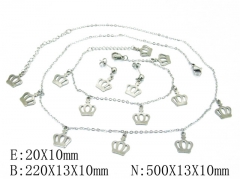HY Wholesale 316L Stainless Steel jewelry Set-HY59S1483O5