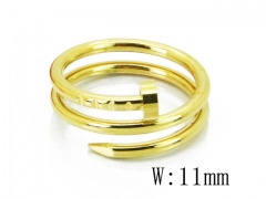 HY Wholesale 316L Stainless Steel Rings-HY14R0621MW