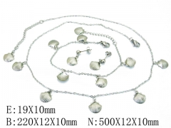 HY Wholesale 316L Stainless Steel jewelry Set-HY59S1490OLC