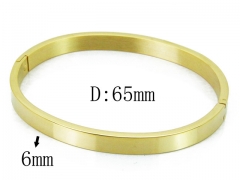 HY Wholesale 316L Stainless Steel Popular Bangle-HY59B0612OL