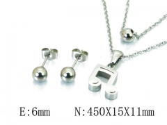 HY Wholesale 316L Stainless Steel jewelry Set-HY91S0863OA