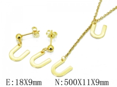 HY Wholesale 316 Stainless Steel Font jewelry Set-HY59S1573LLU