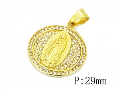 HY Wholesale 316L Stainless Steel Pendant-HY15P0324HLE