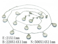 HY Wholesale 316L Stainless Steel jewelry Set-HY59S1491P