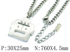 HY Wholesale Stainless Steel 316L Necklaces-HY09N1022HJD