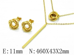 HY Wholesale 316L Stainless Steel jewelry Set-HY59S1514HGG